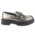 Mocasin Chalada Mujer Lenin-4 Plateado Casual