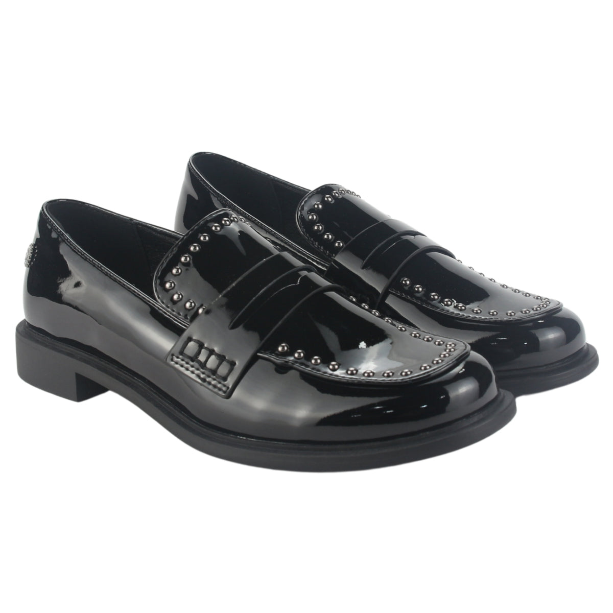 Mocasin Chalada Mujer Mocca-1 Negro Casual