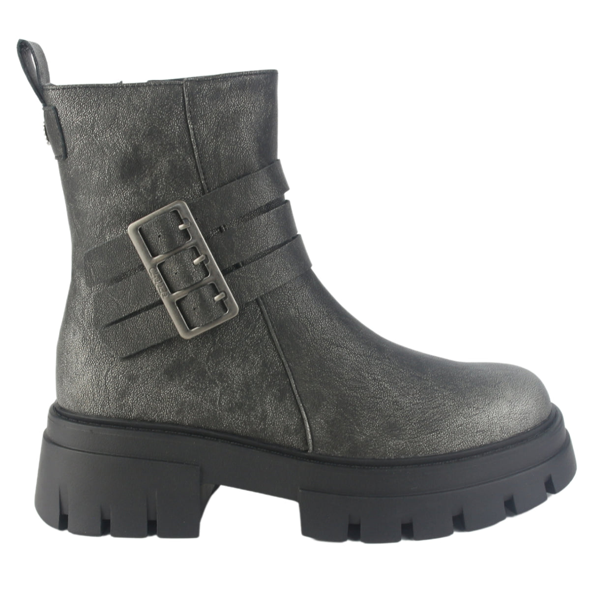 Botin Chalada Mujer Rustnew-1 Plateado Casual