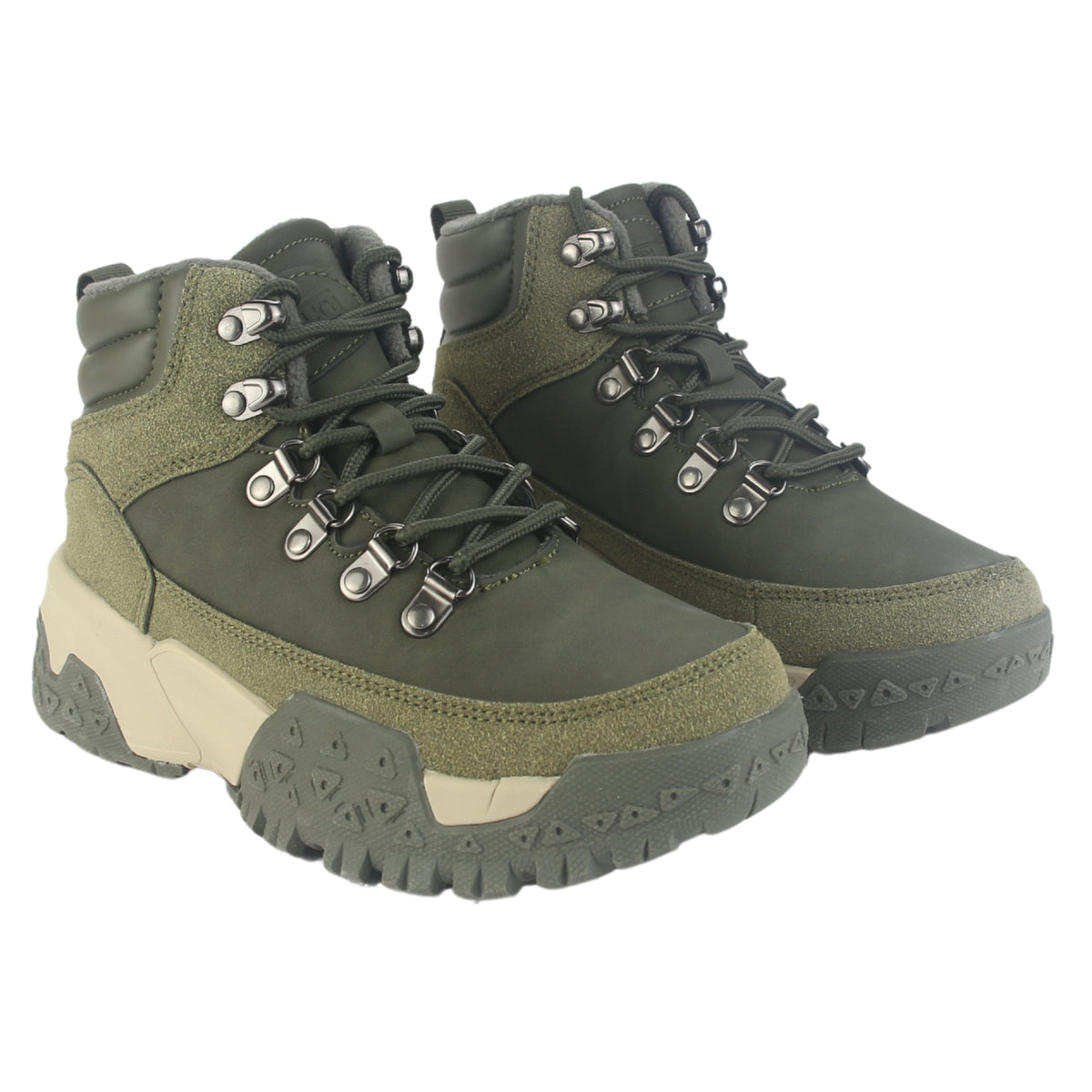 Botin Outdoor Funway Mujer Nevado-2 Oliva