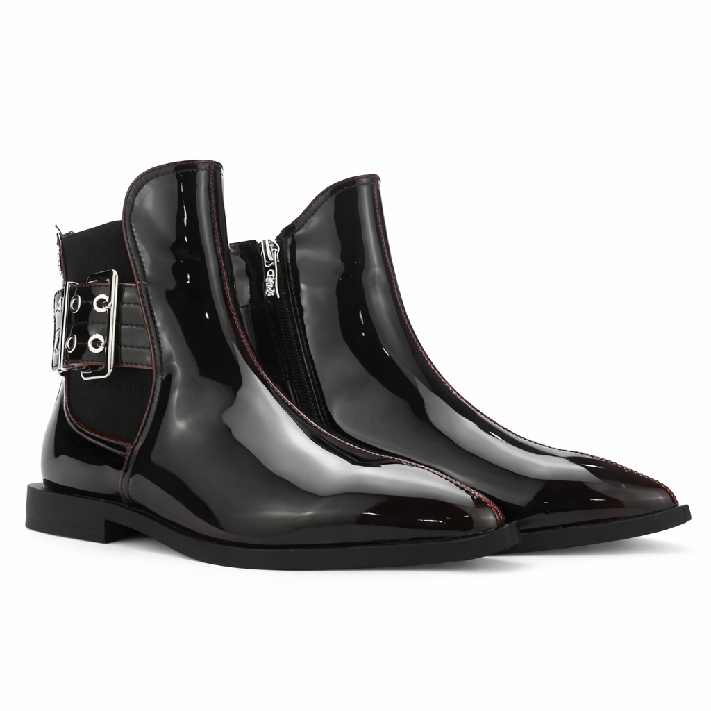 Botin Burdeo Mujer Casual Chalada Slik