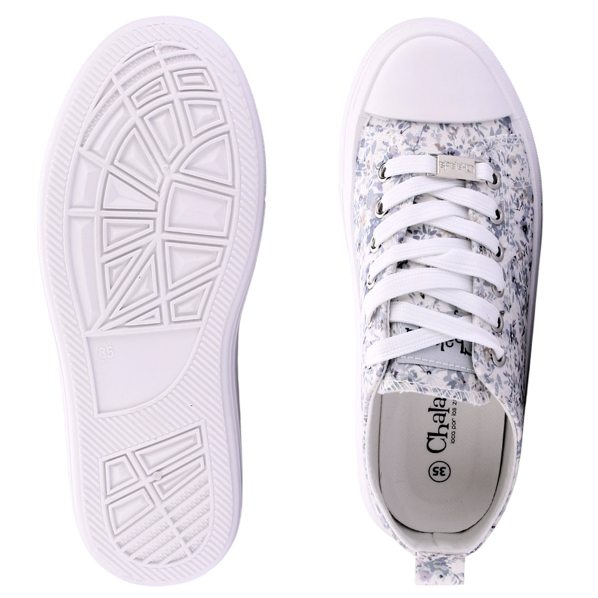 Zapatilla Mujer Chalada Clu-17 Blanco Urbano