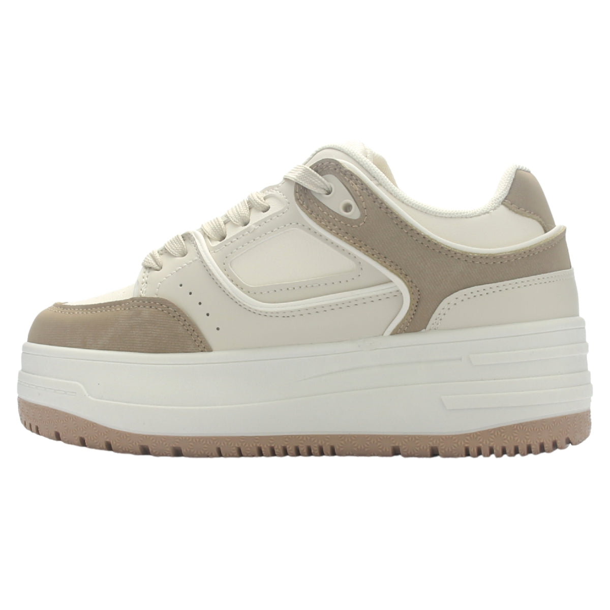 Zapatilla Mujer Chalada Mitsu-4 Beige Urbano