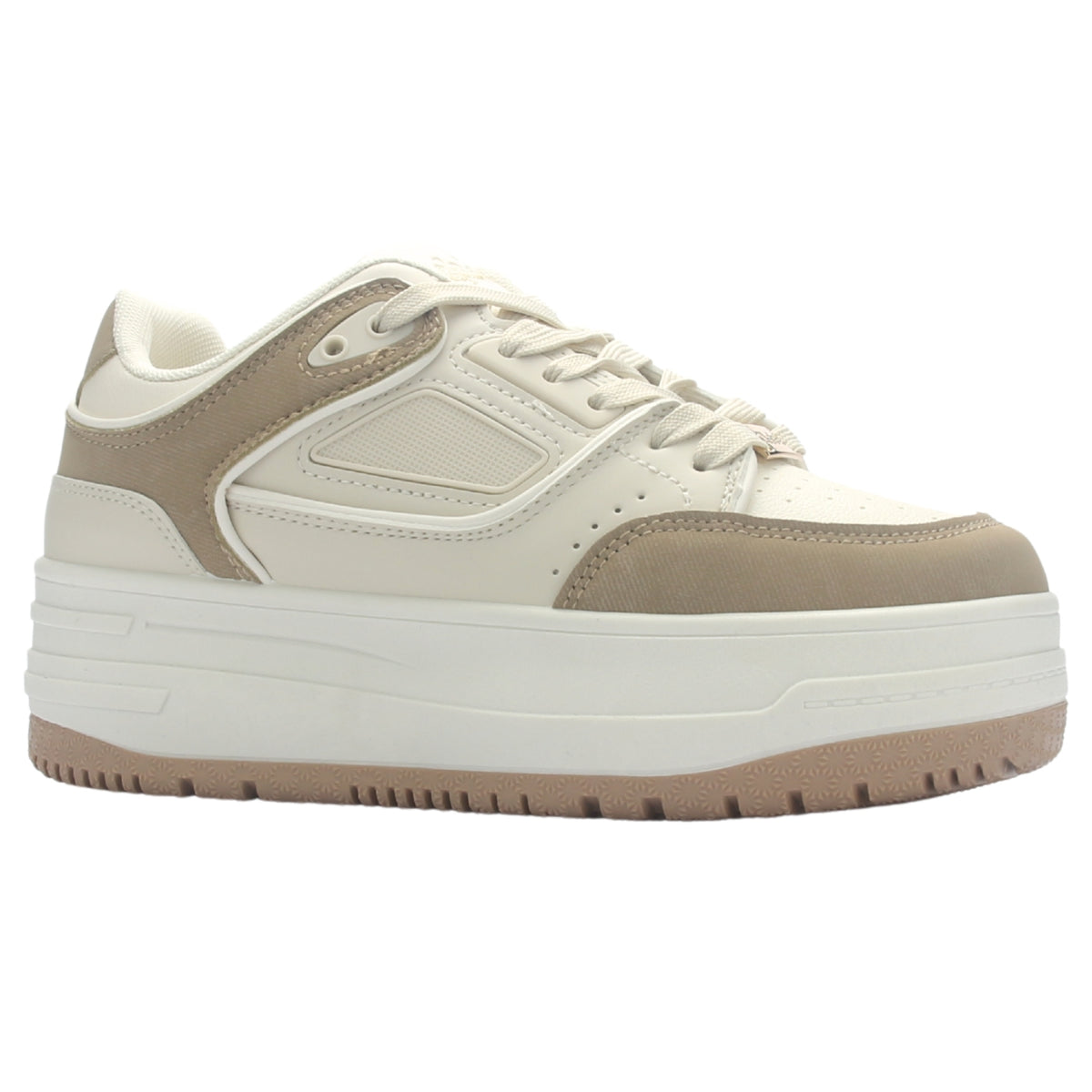 Zapatilla Mujer Chalada Mitsu-4 Beige Urbano