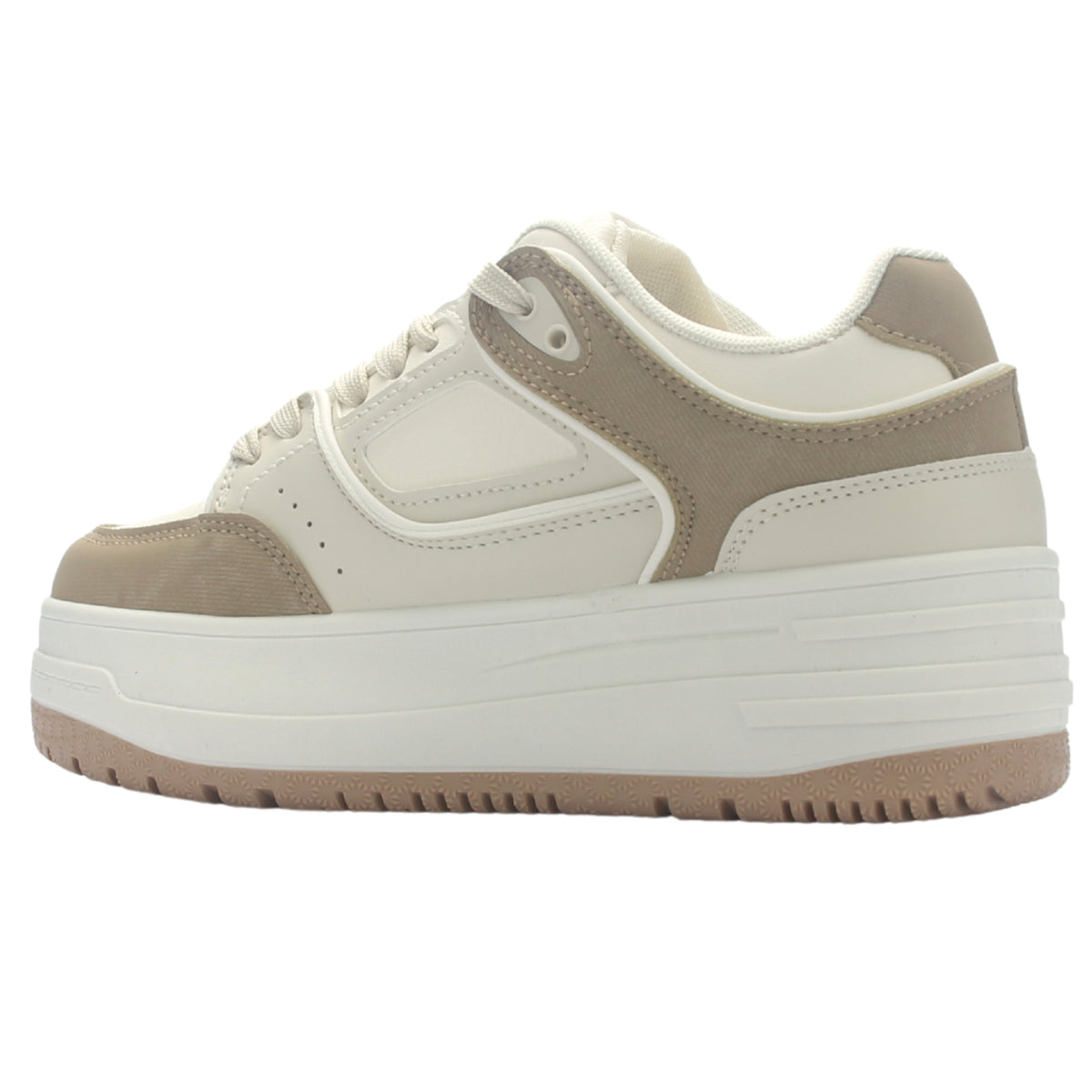Zapatilla Mujer Chalada Mitsu-4 Beige Urbano