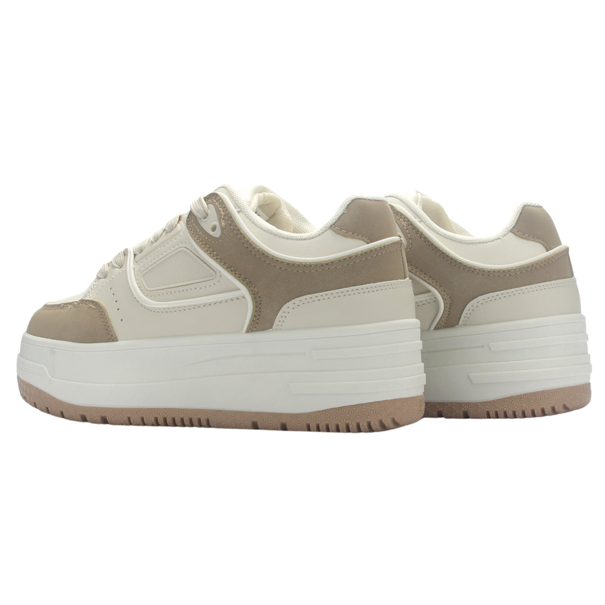 Zapatilla Mujer Chalada Mitsu-4 Beige Urbano