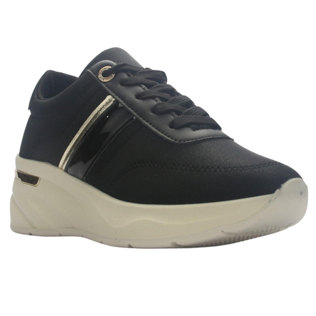 Zapatilla Mujer Chalada Juna-5 Negro Urbano