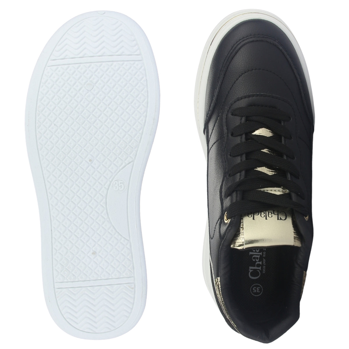 Zapatilla Mujer Chalada Valky-1 Negro Urbano