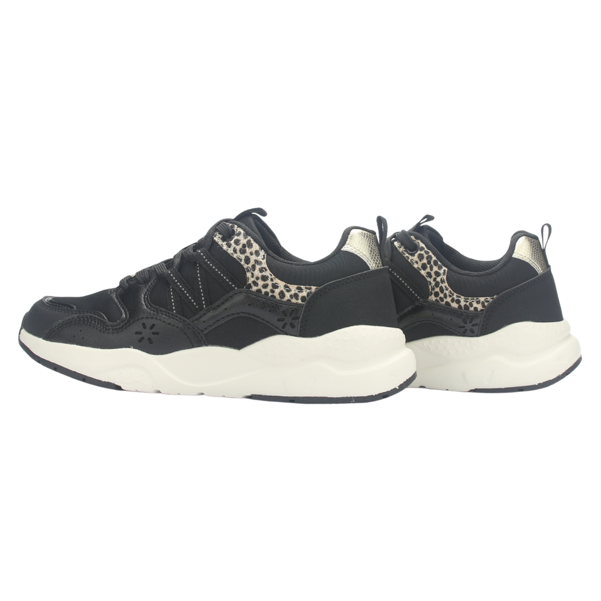 Zapatilla Mujer Chalada Glasgow-1 Negro Urbano