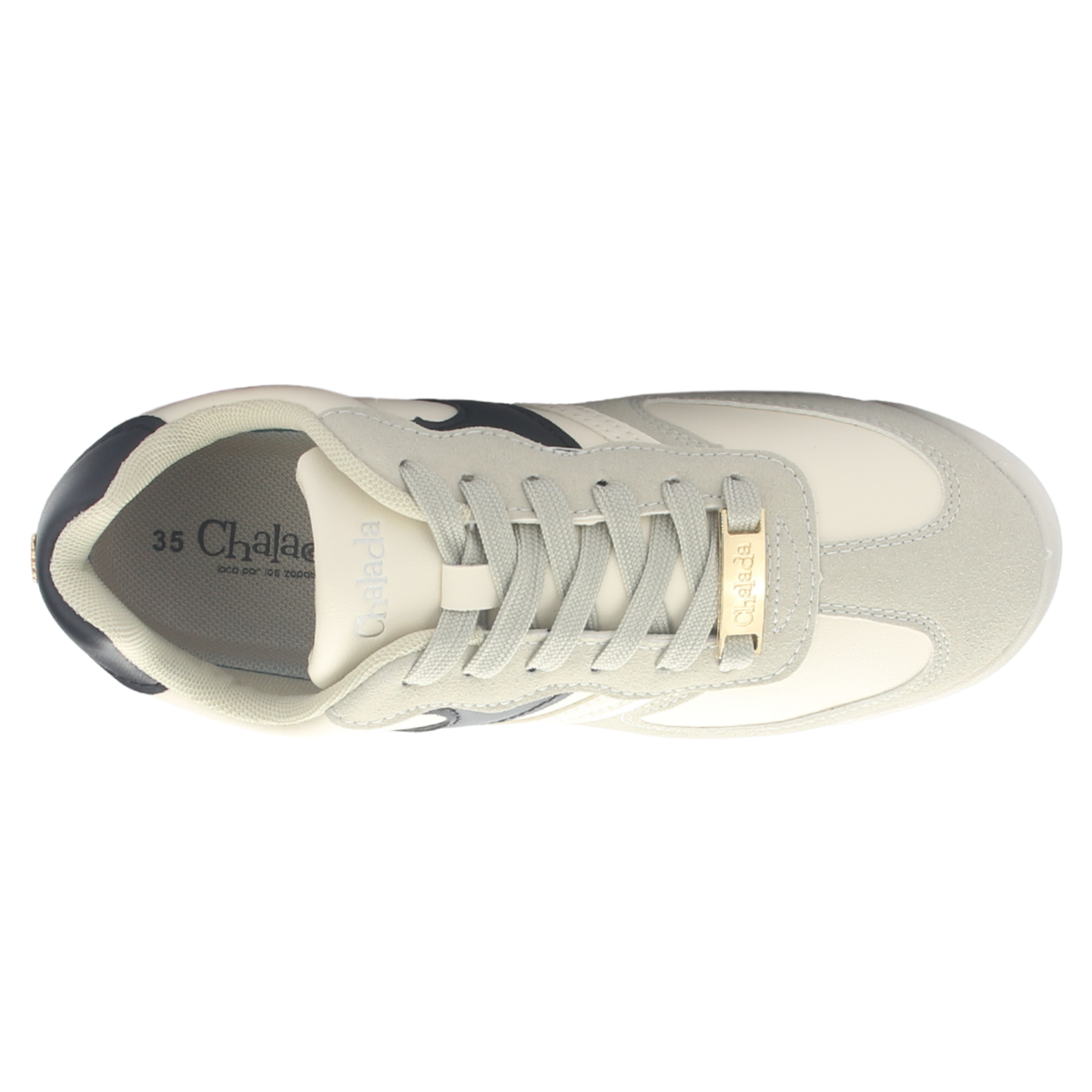 Zapatilla Mujer Chalada Niva-1 Beige Urbano