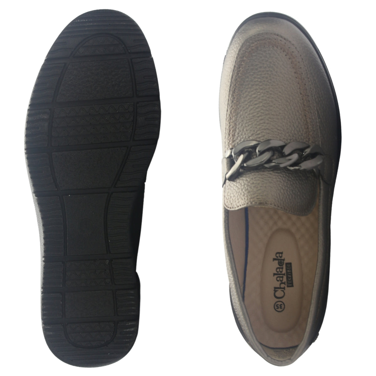 Zapato Mujer  Chalada Deza-5 Plateado Casual
