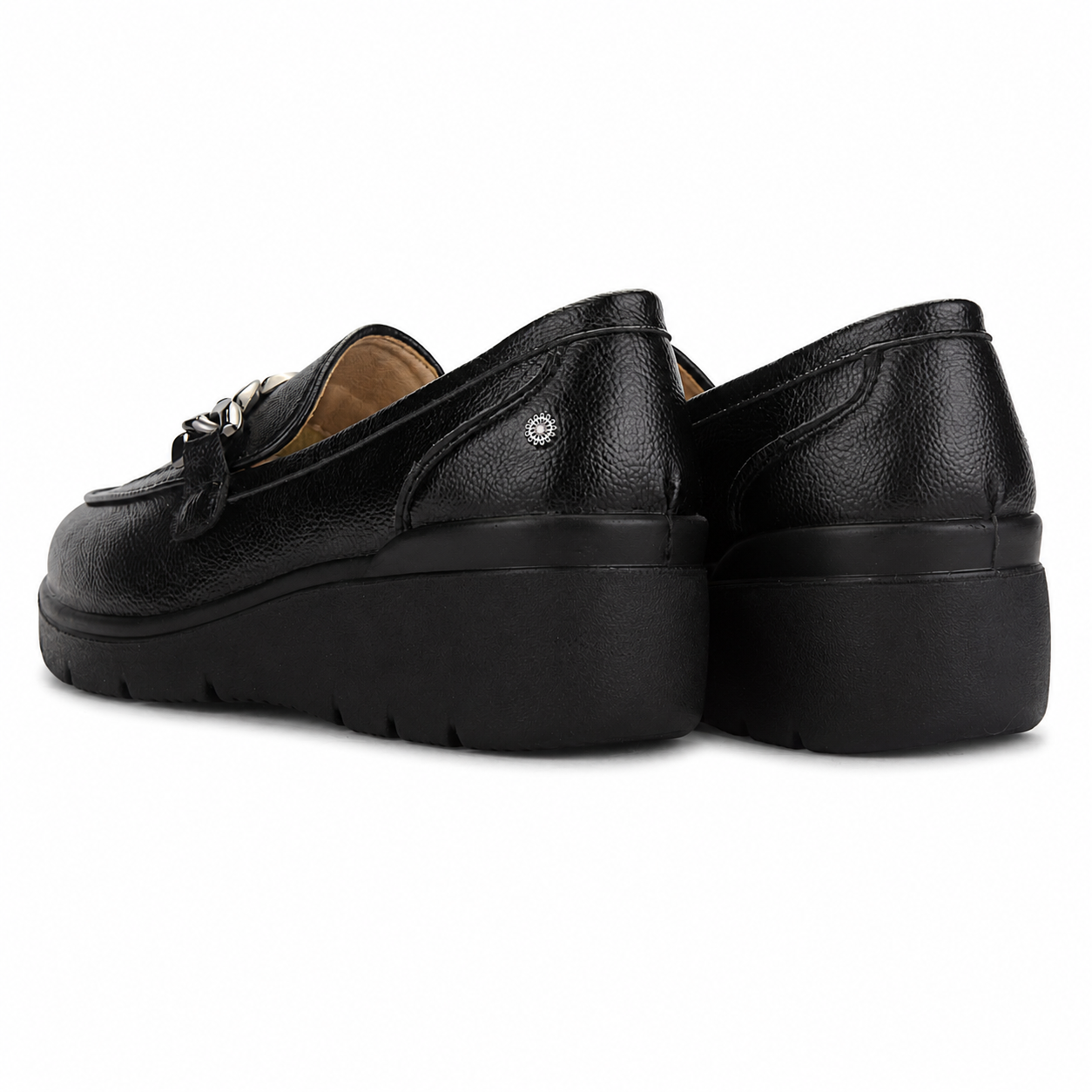 Mocasin Negro Mujer Casual Chalada Deza