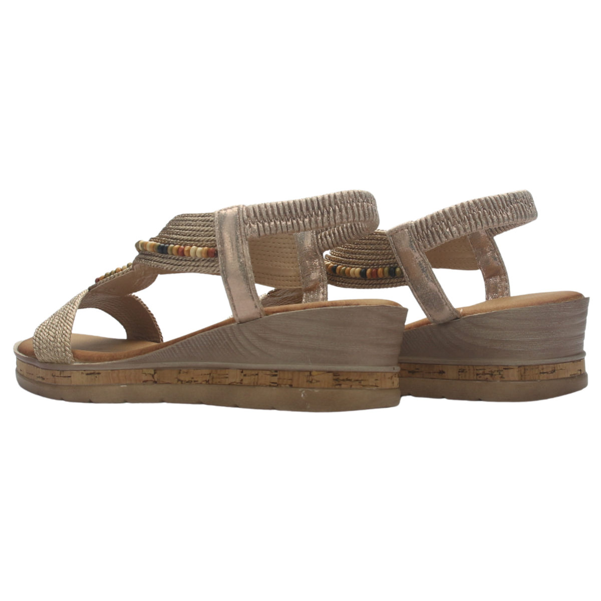 Sandalia de Mujer de color Beige Casual Chalada Molina-1