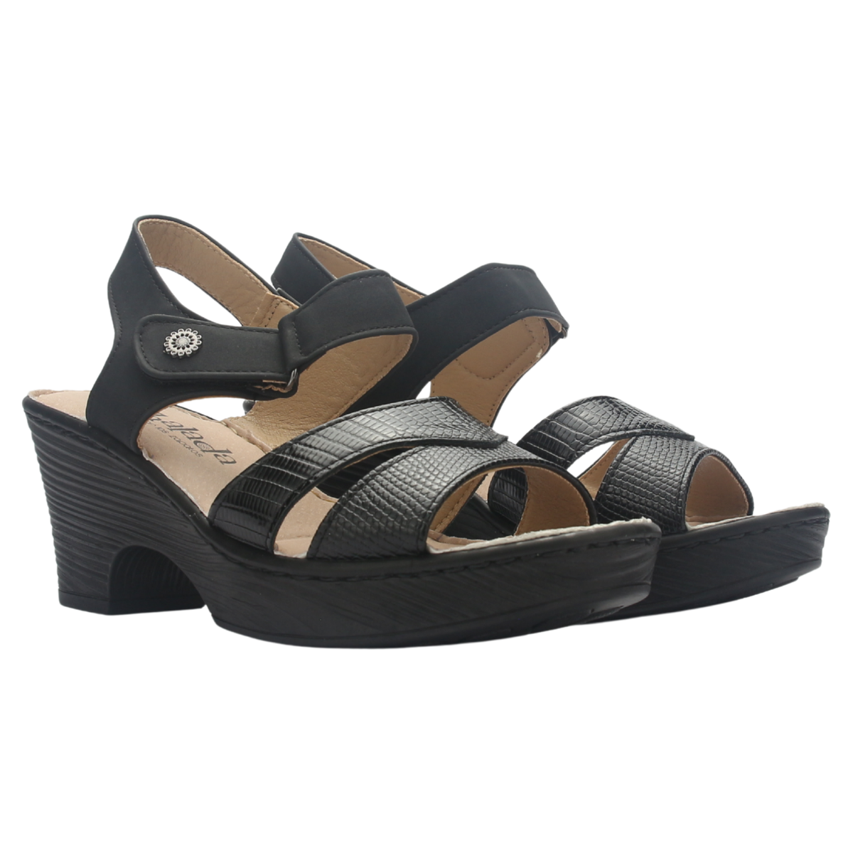 Sandalia Mujer Chalada Notina-2 Negro Casual