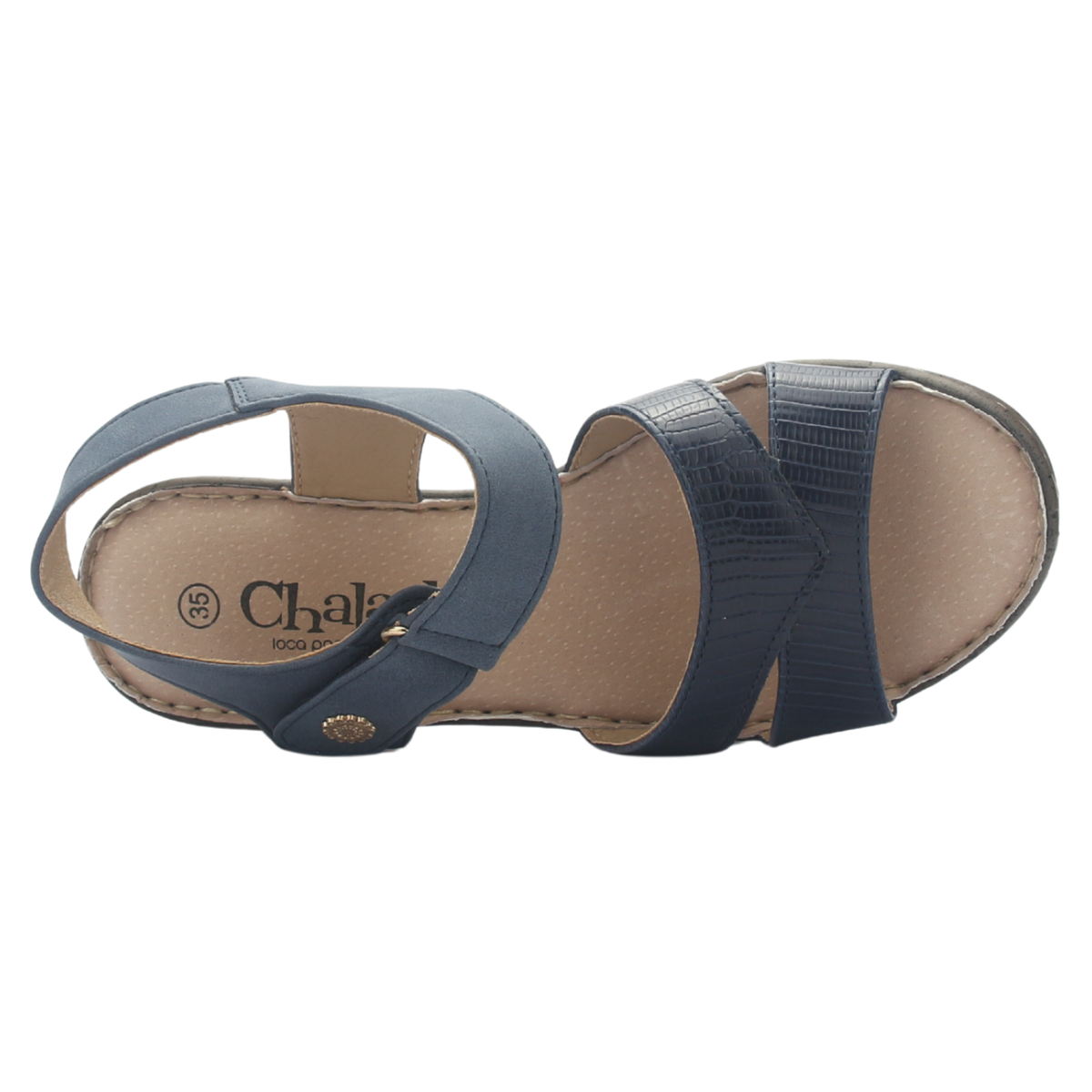 Sandalia Mujer Chalada Notina-2 Azul Casual