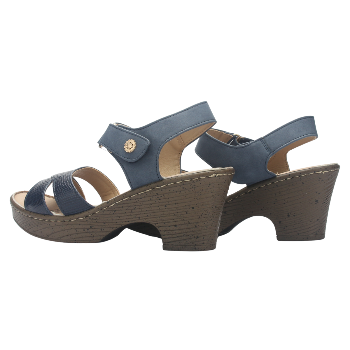 Sandalia Mujer Chalada Notina-2 Azul Casual
