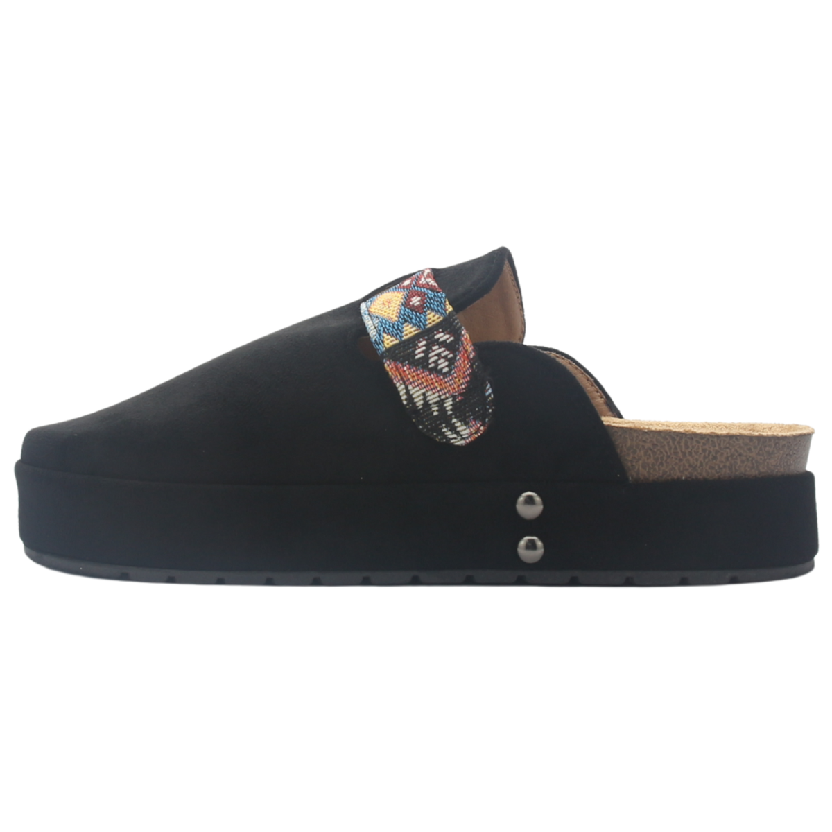 Zapato de mujer Negro Casual Chalada Risco-3