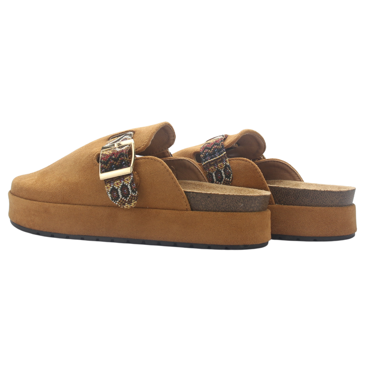 Zapato de mujer Camel Casual Chalada Risco-3