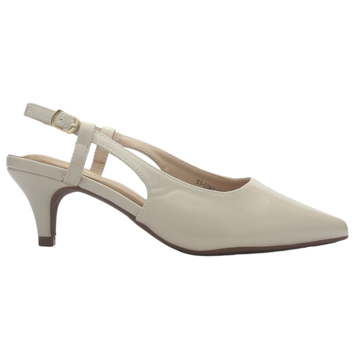 Sandalia de Mujer de color Beige Casual Chalada Camille-3