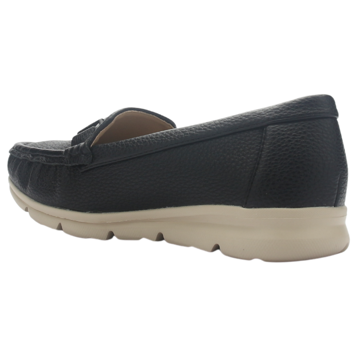 Mocasin de Mujer de color Negro Casual Chalada Leve-1