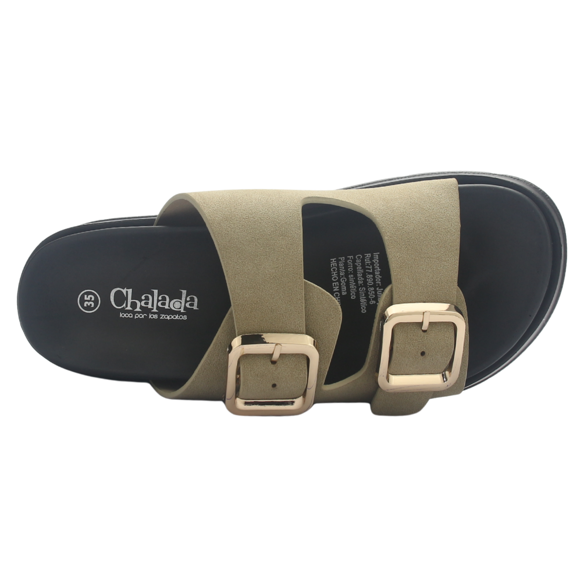 Sandalia Mujer Chalada Cumbia-30 Camel Casual