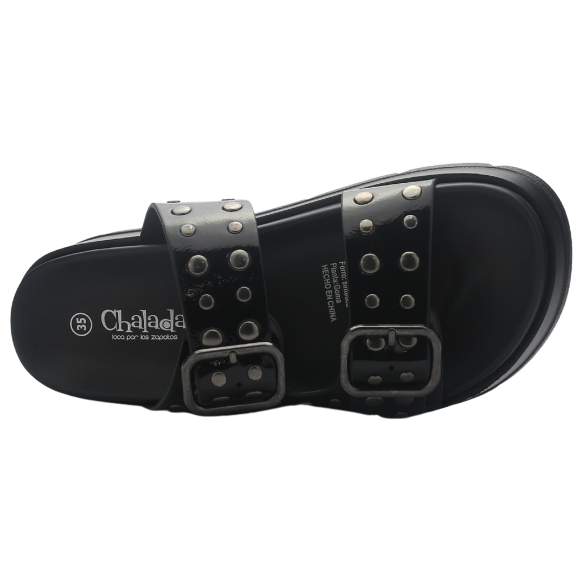 Sandalia de Mujer de color Negro Casual Chalada Cumbia-31