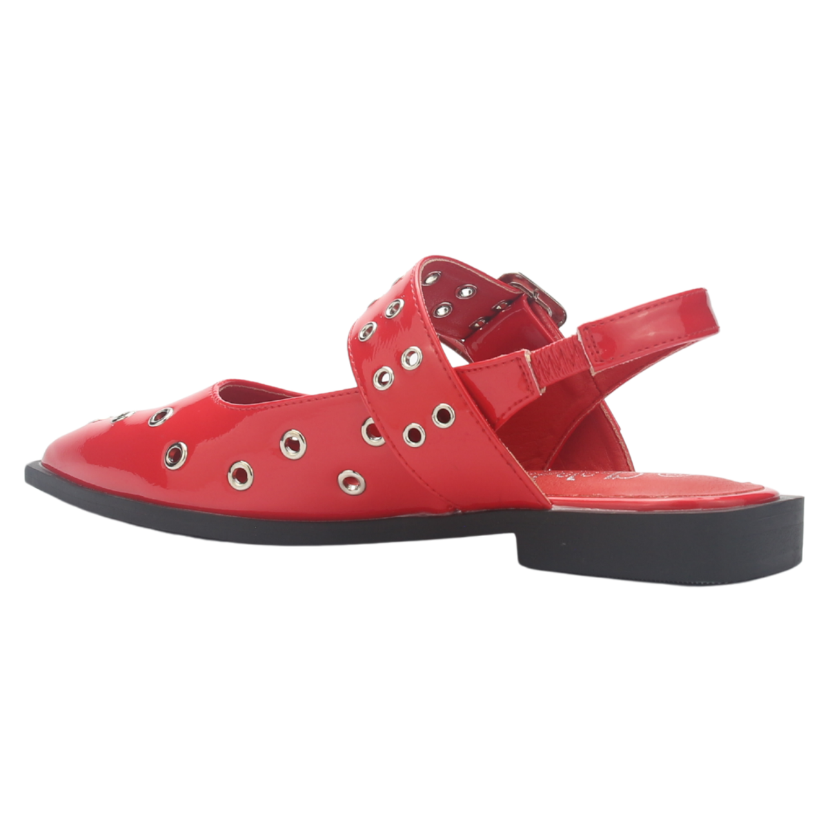 Ballerina Mujer Chalada Slik-20 Rojo Casual