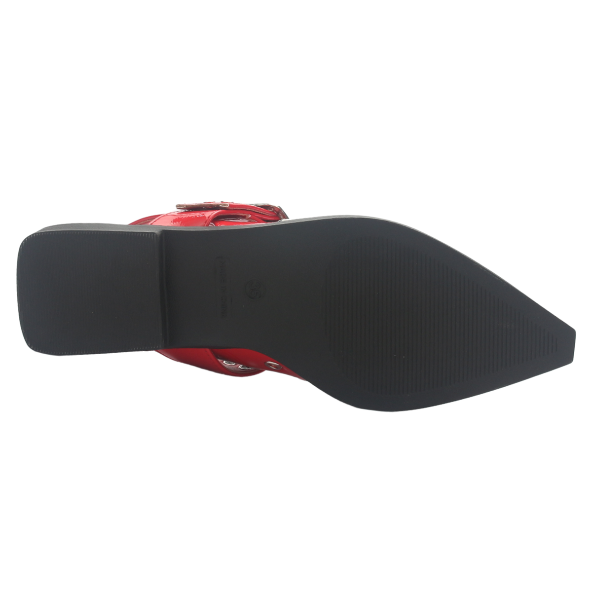 Ballerina Mujer Chalada Slik-20 Rojo Casual