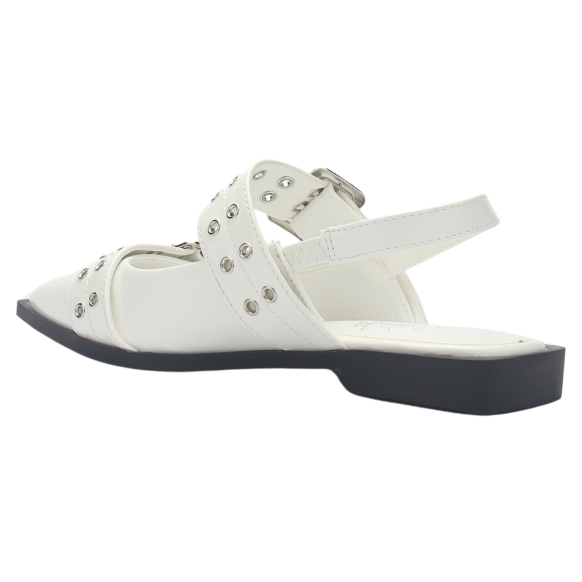 Ballerina Mujer Chalada Slik-21 Blanco Casual