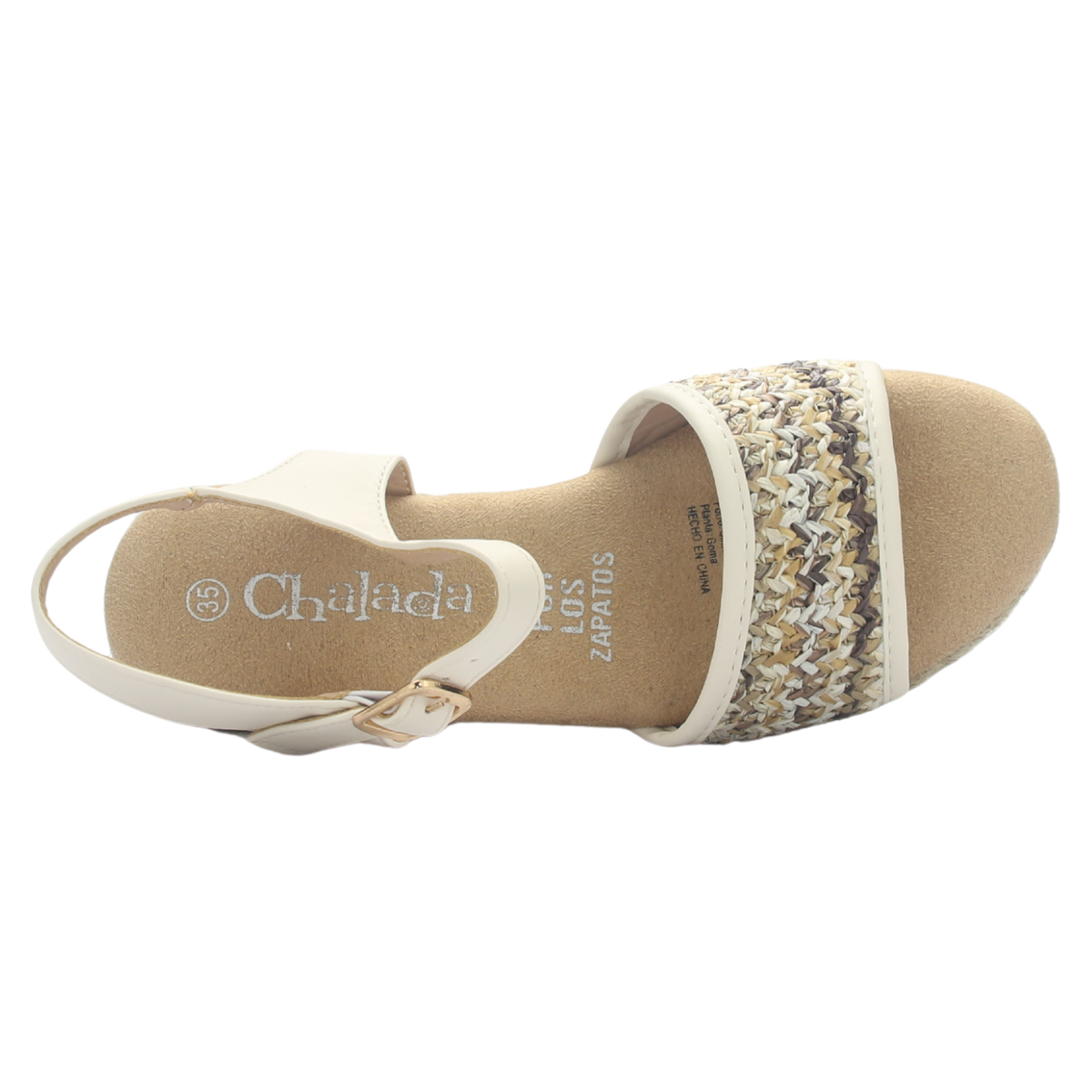 Sandalia Mujer Chalada Dijonh-21 Beige Casual