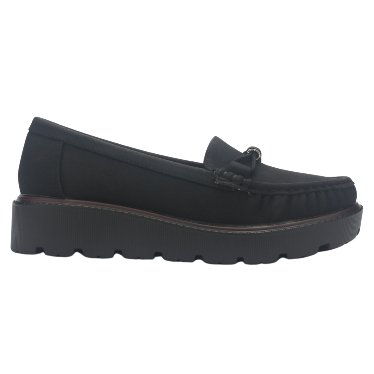 Mocasin Mujer Chalada Gran-22 Negro Casual