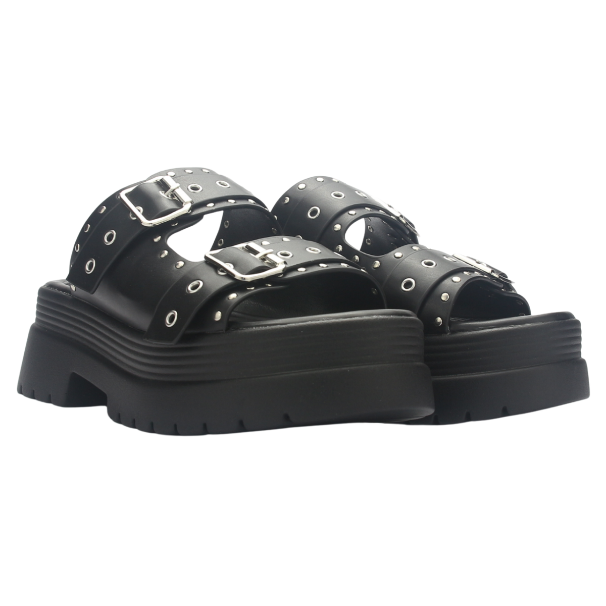 Sandalia Mujer Chalada Pop-1 Negro Casual