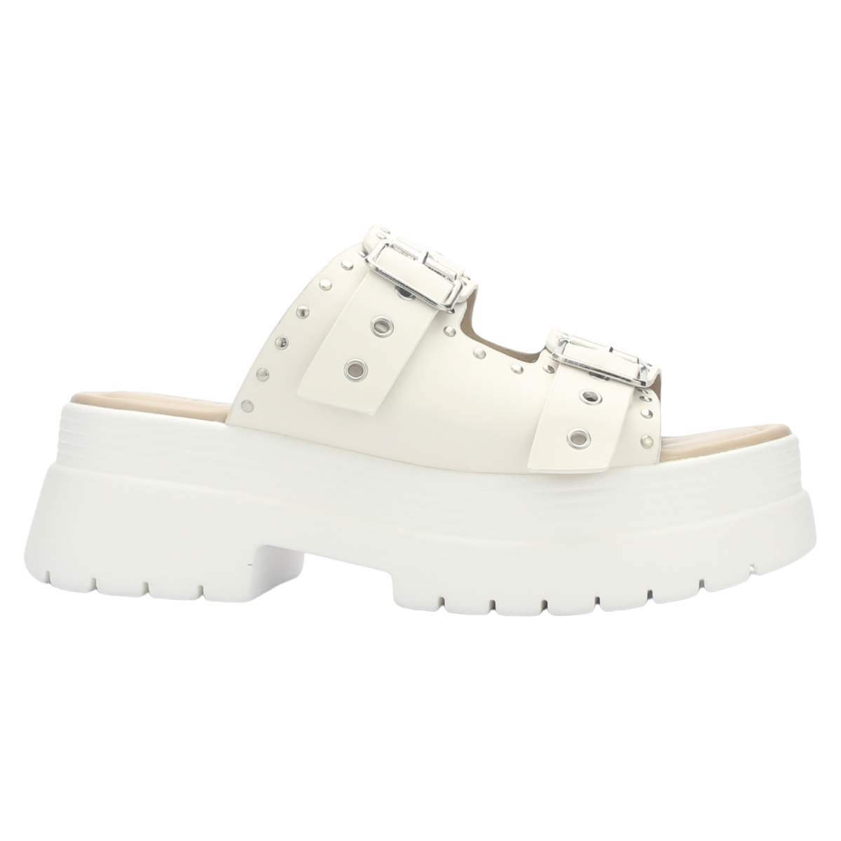 Sandalia Mujer Chalada Pop-1 Blanco Casual