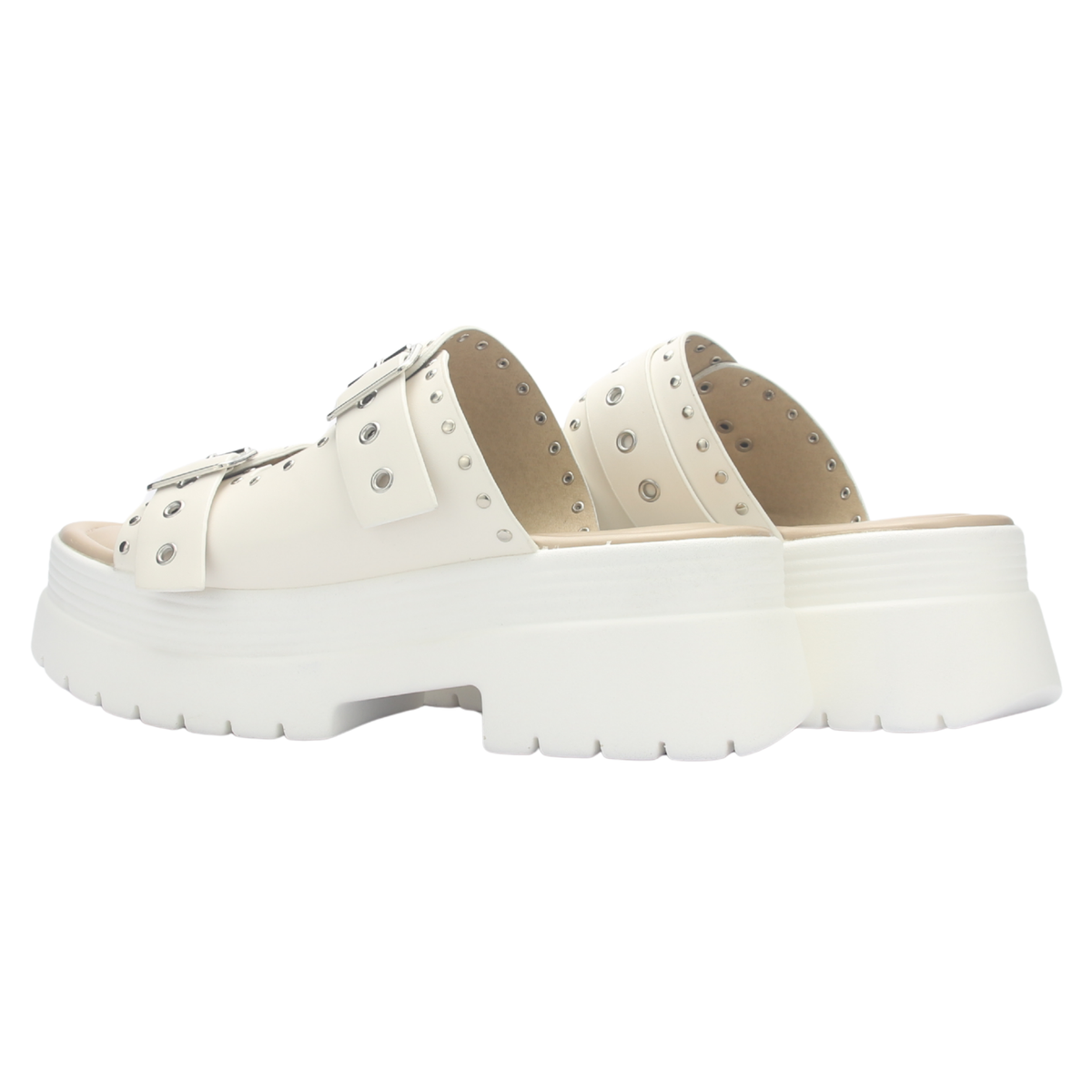 Sandalia Mujer Chalada Pop-1 Blanco Casual