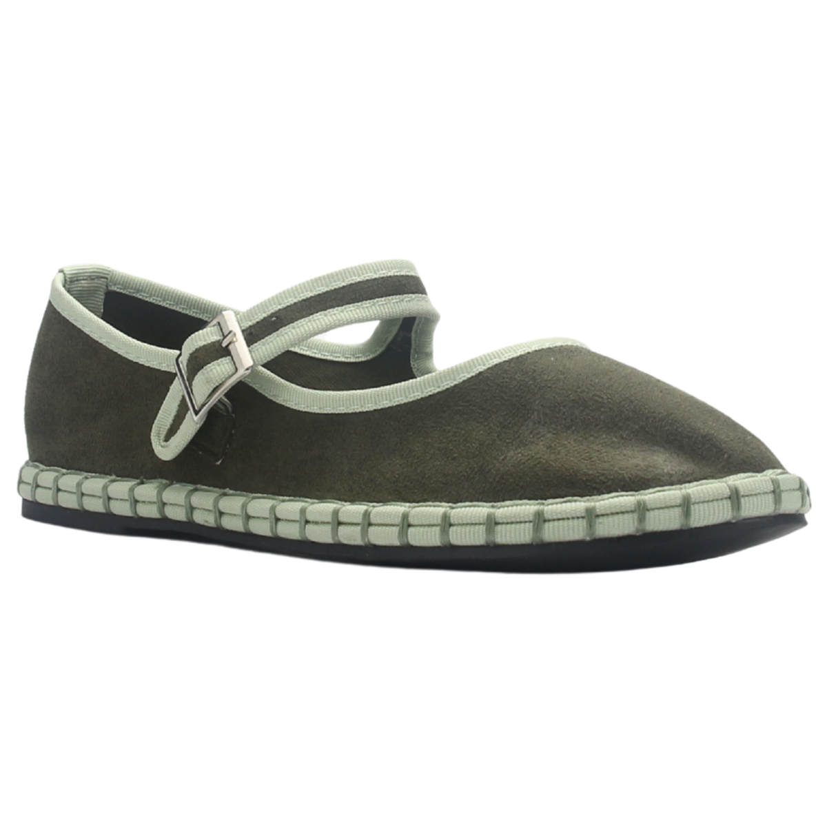 Alpargata de Mujer de color Oliva Casual Chalada Mila-10