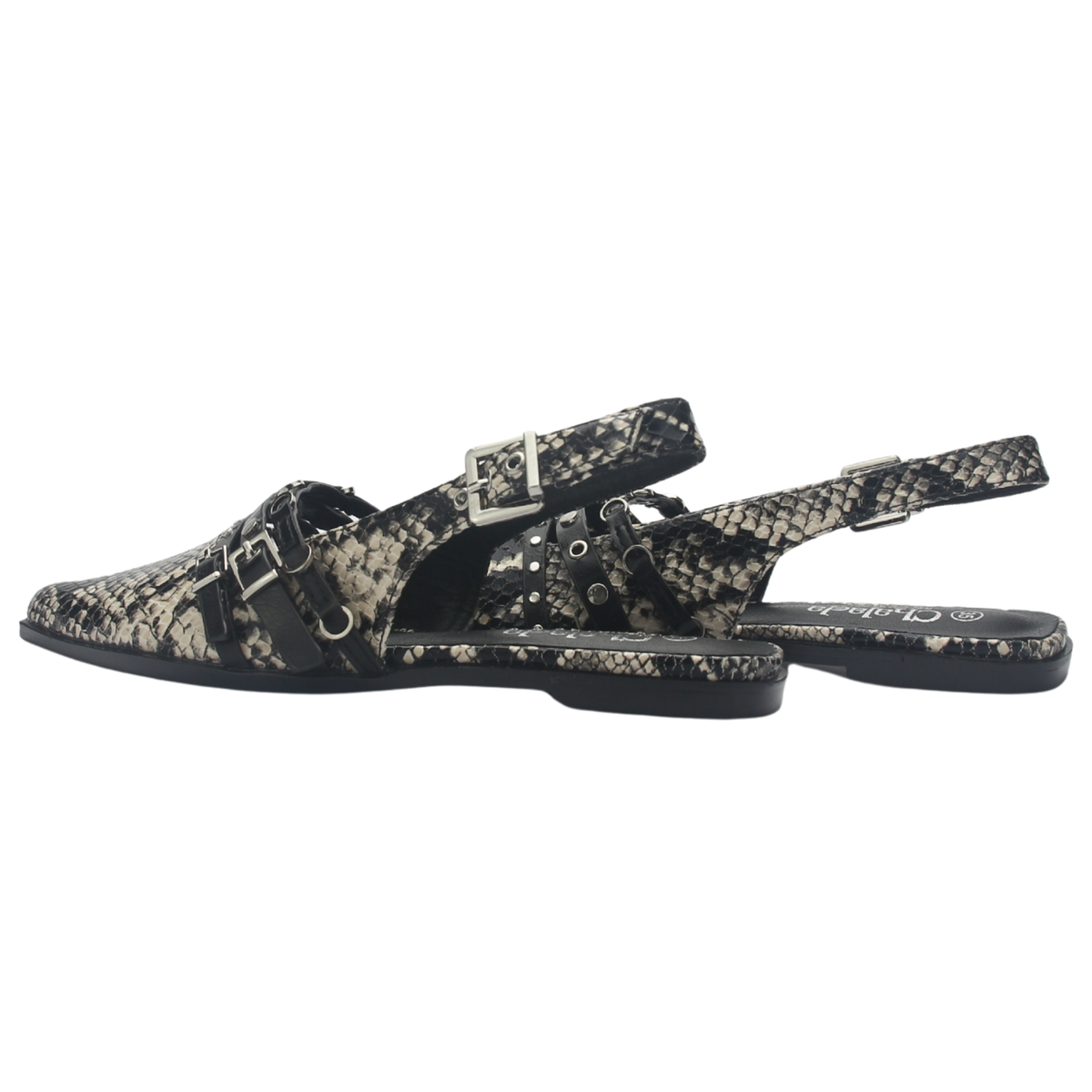 Ballerina de mujer Negro Casual Chalada Flat-1