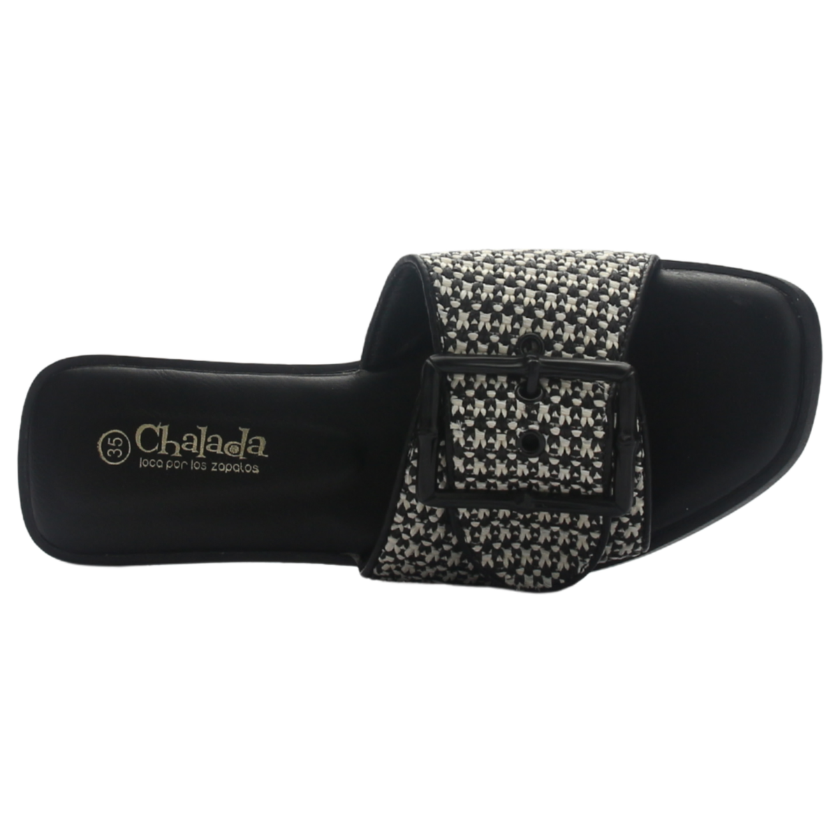 Sandalia de mujer Negro Casual Chalada Bellagio-3