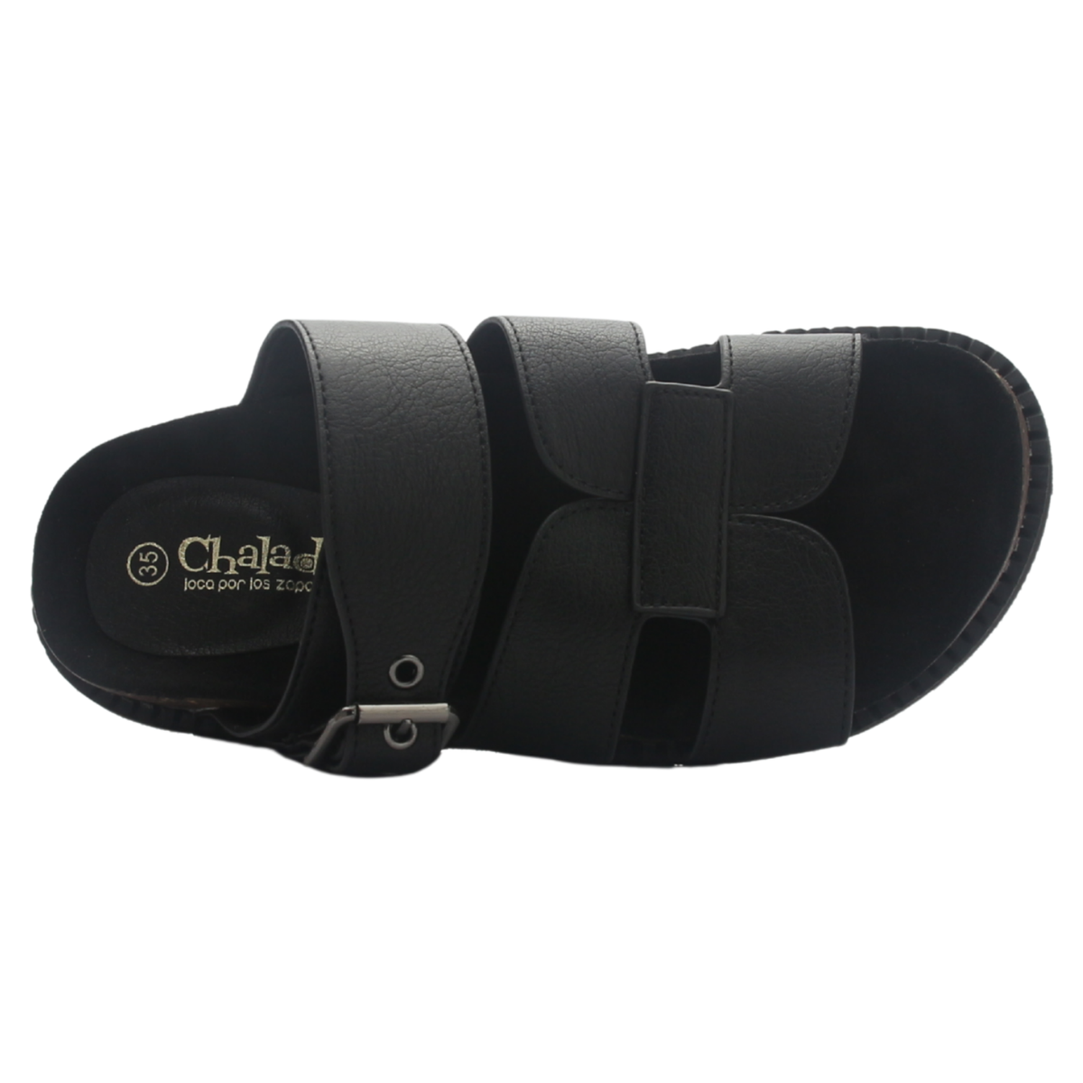 Sandalia de mujer Negro Casual Chalada Neru-1