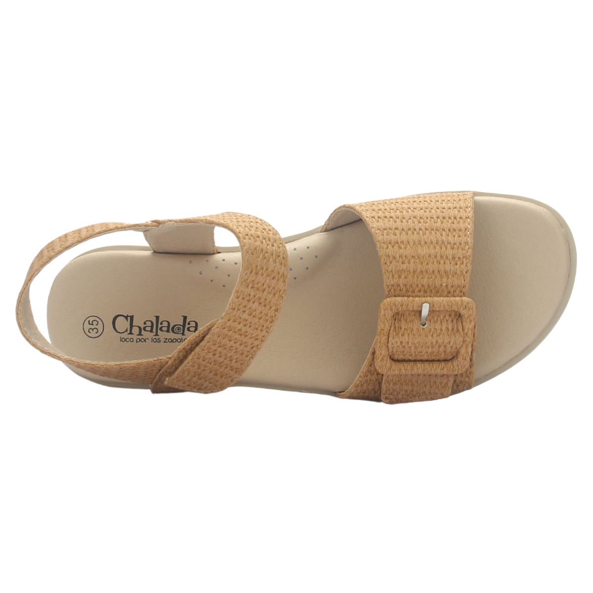 Sandalia Mujer Chalada Bera-1 Beige Casual