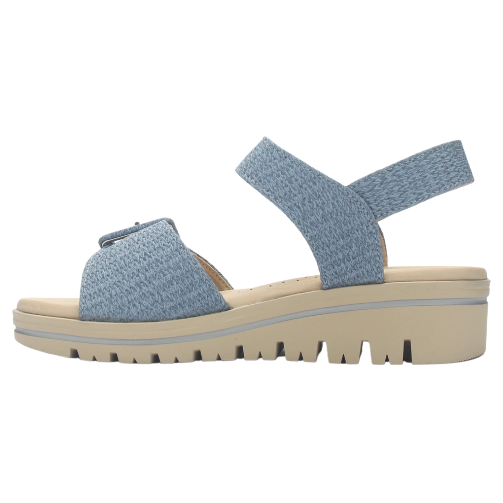 Sandalia Mujer Chalada Bera-1 Azul Casual