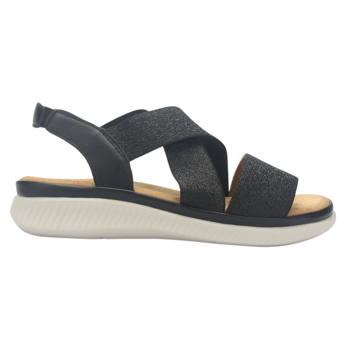 Sandalia Mujer Chalada Malibu-1 Negro Casual