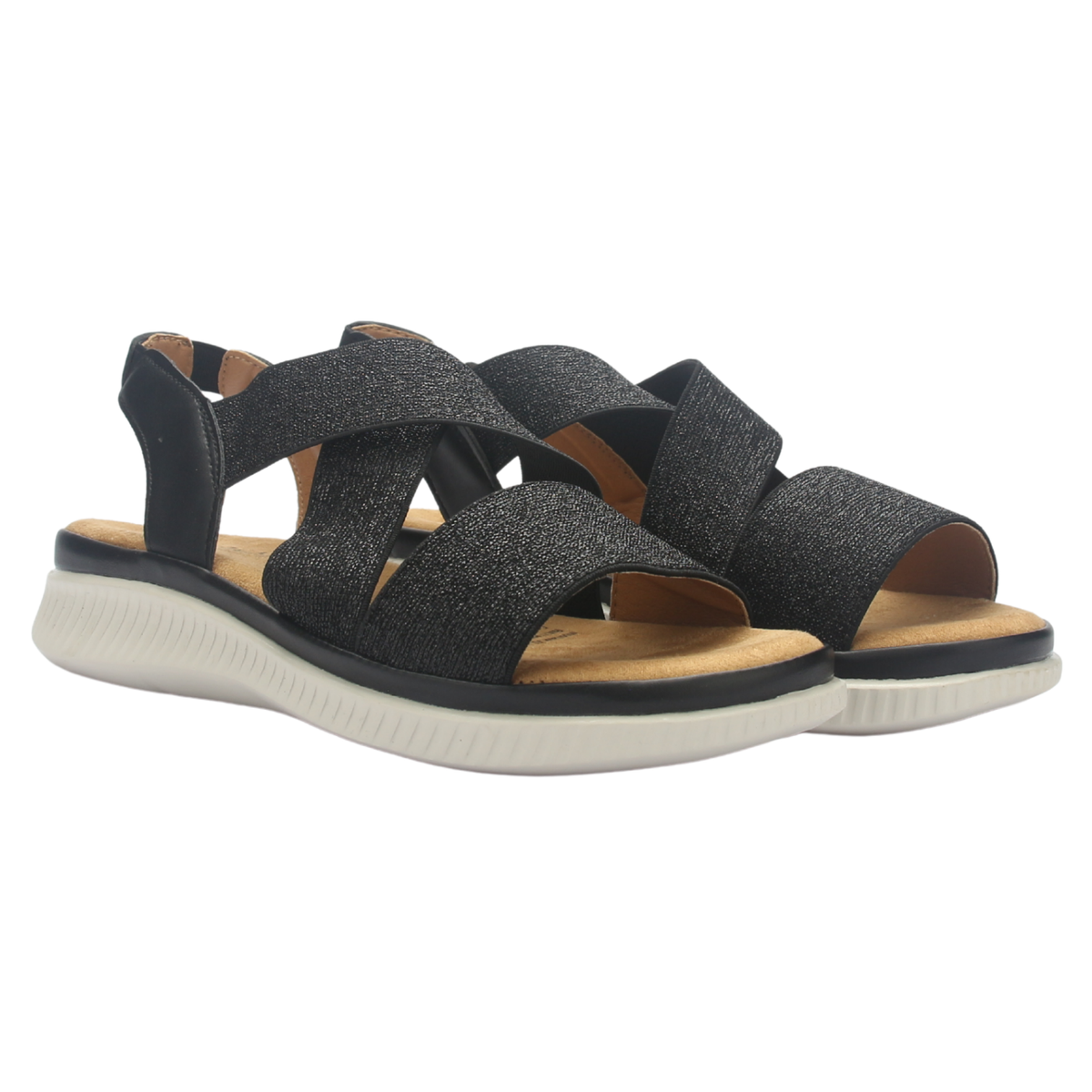 Sandalia Mujer Chalada Malibu-1 Negro Casual