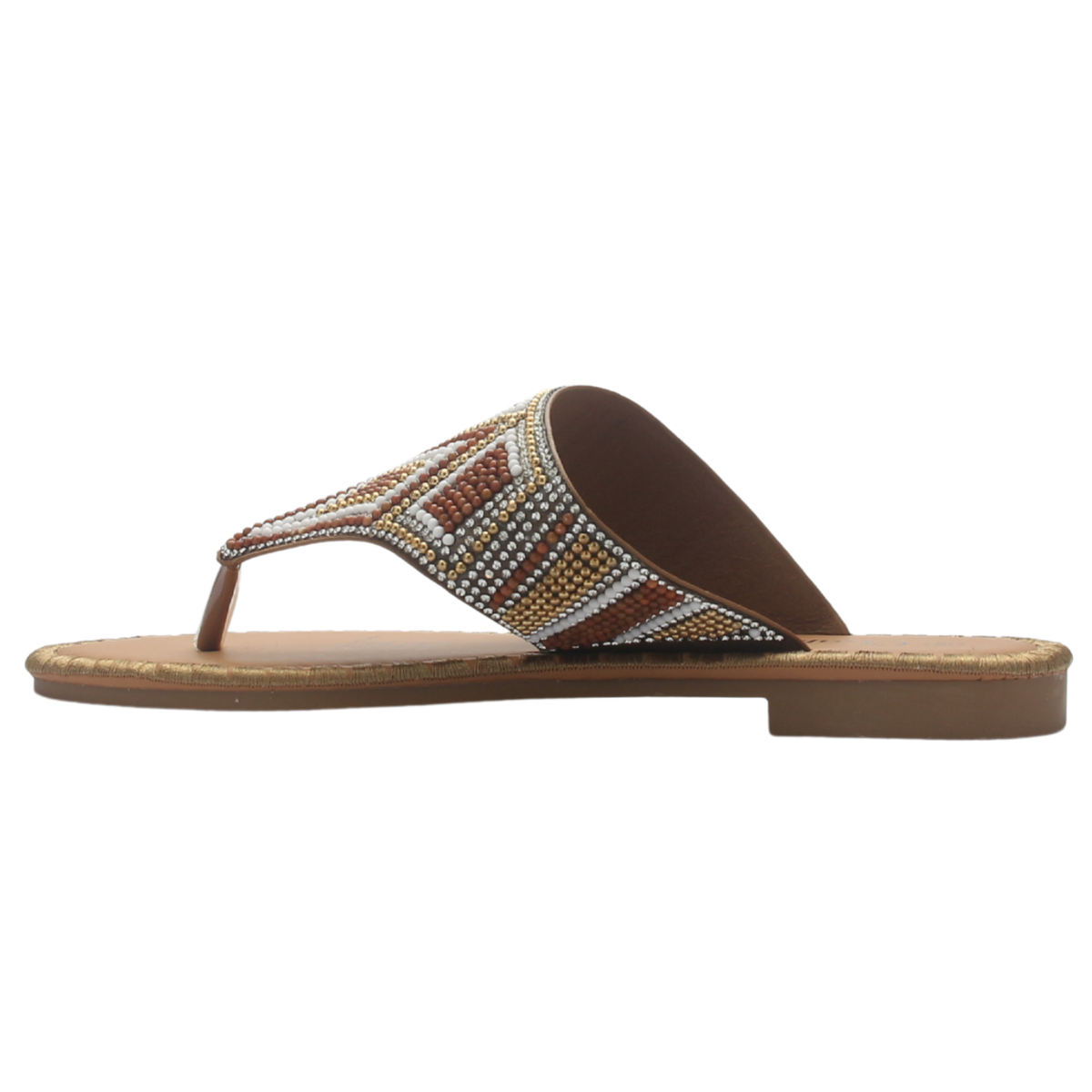Sandalia de Mujer de color Café Casual Chalada Buckel-6