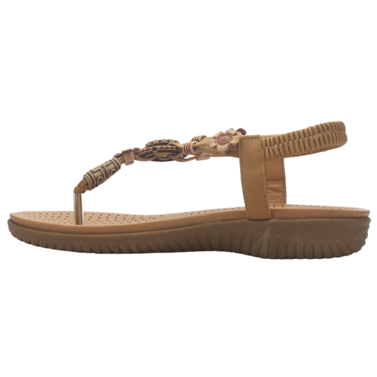 Sandalia de Mujer de color Camel Casual Chalada Clara-10