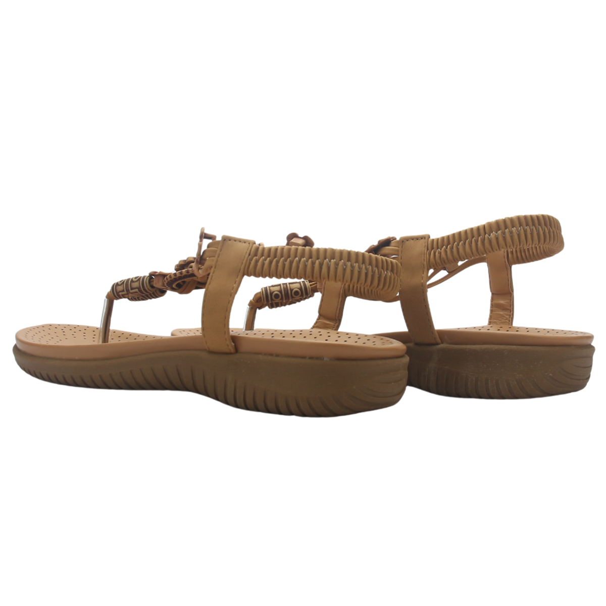 Sandalia de Mujer de color Camel Casual Chalada Clara-10
