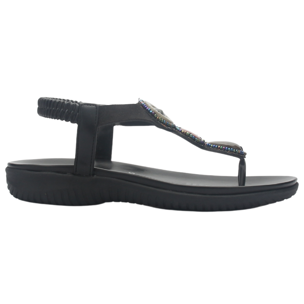 Sandalia de Mujer de color Negro Casual Chalada Clara-12