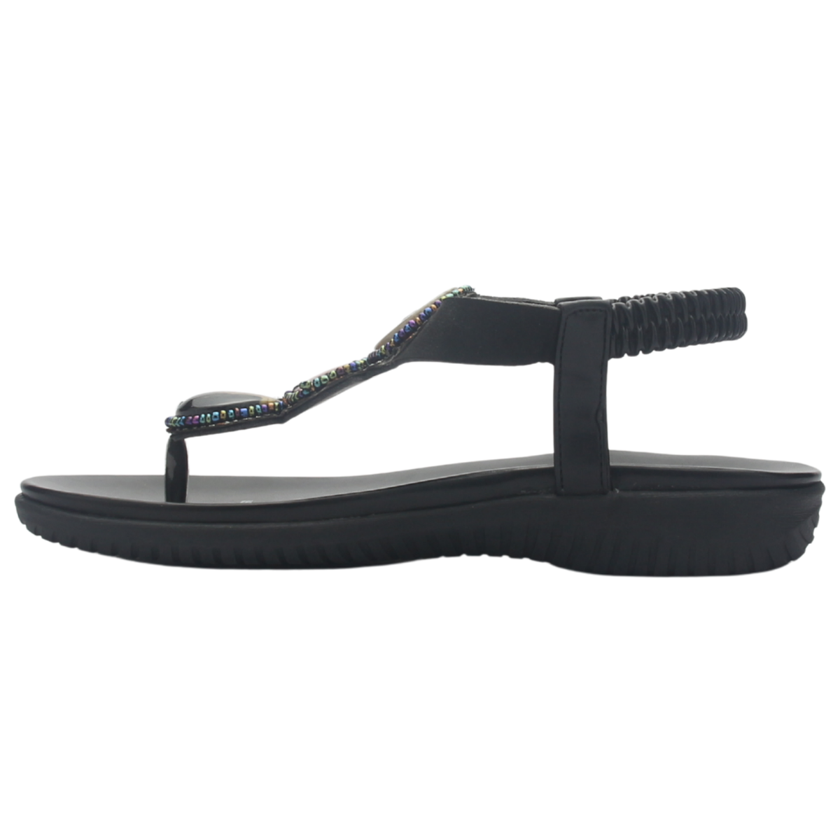 Sandalia de Mujer de color Negro Casual Chalada Clara-12