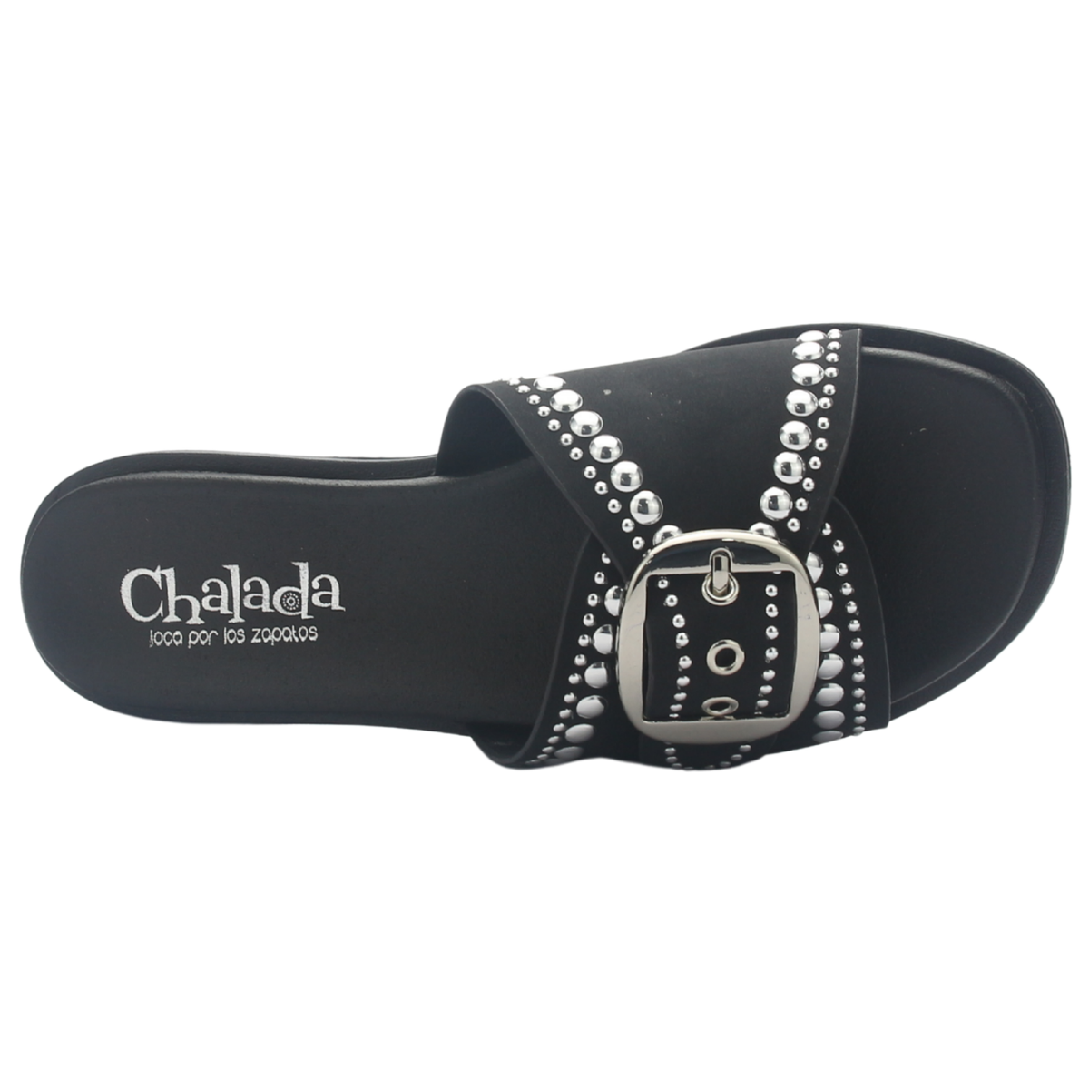 Sandalia de mujer Negro Casual Chalada Genova-6