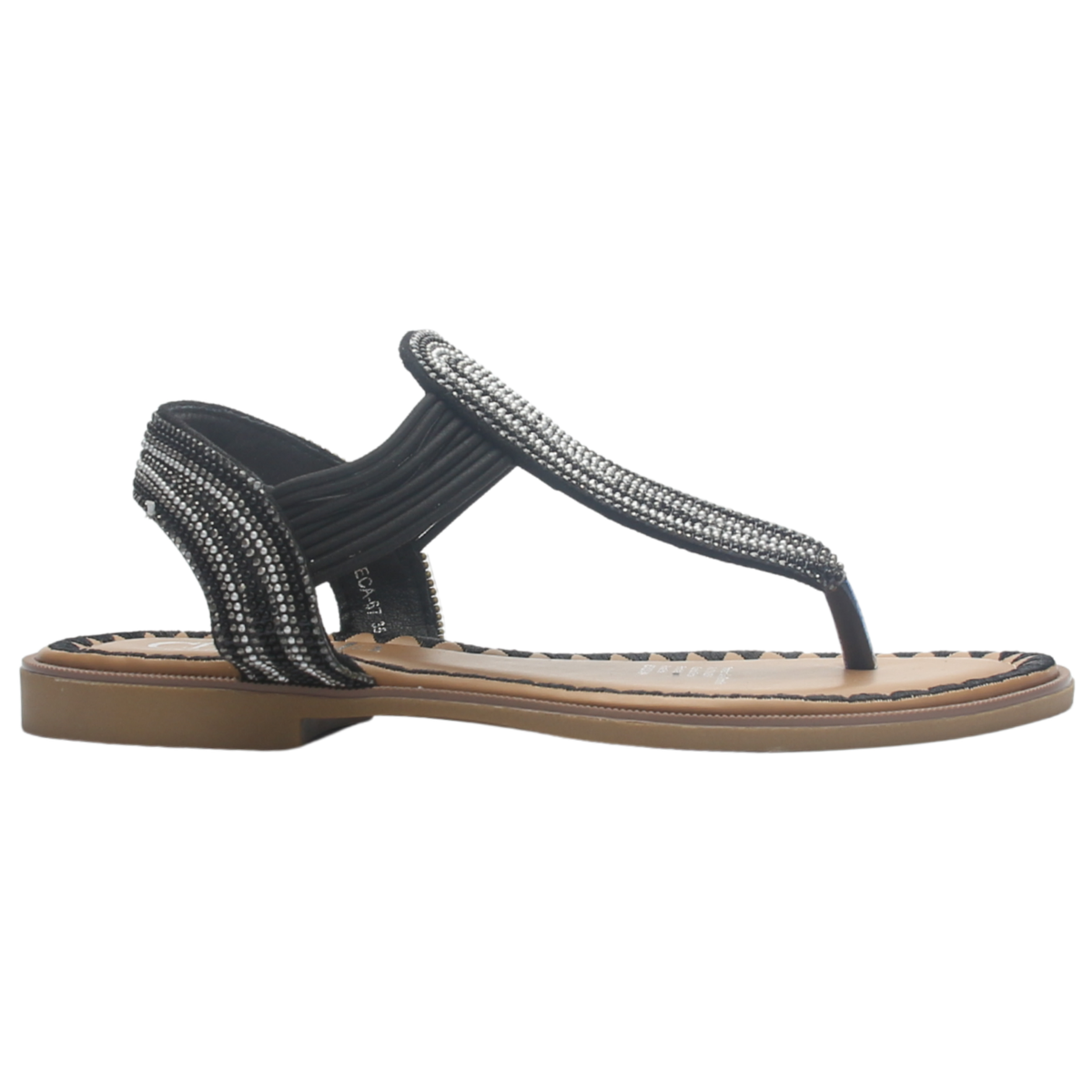 Sandalia de mujer Negro Casual Chalada Greca-67