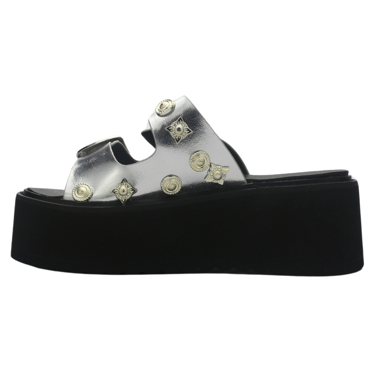 Sandalia de mujer Plateada Casual Chalada Way-20